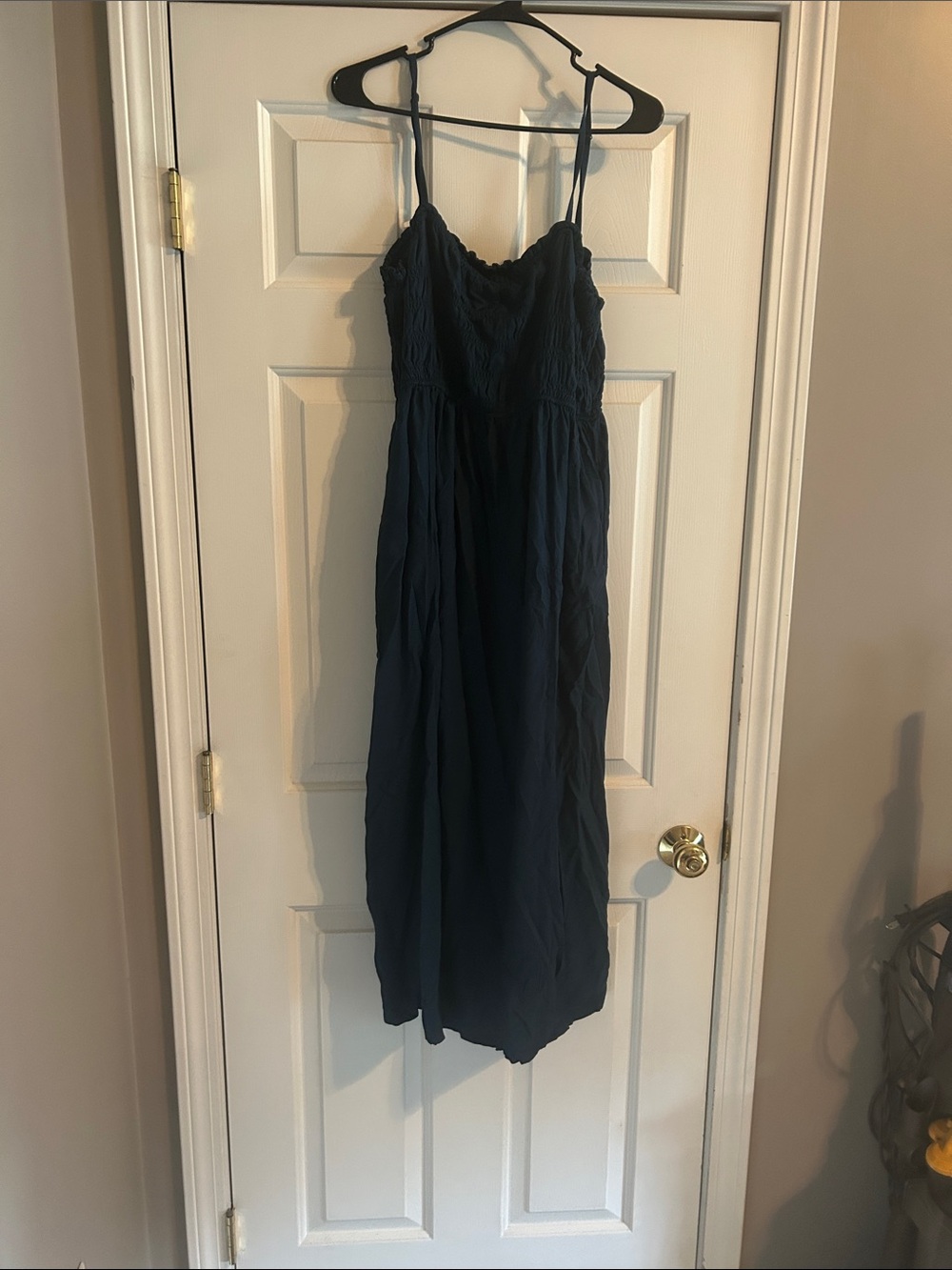 Old Navy Navy Spaghetti-Strap Maxi Dress